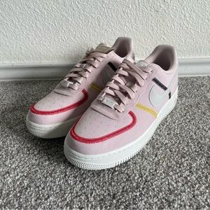 Nike Air Force 1 '07 LX Women's Size 8 Silt Red/Photon Dust CK6572 600 Sneakers